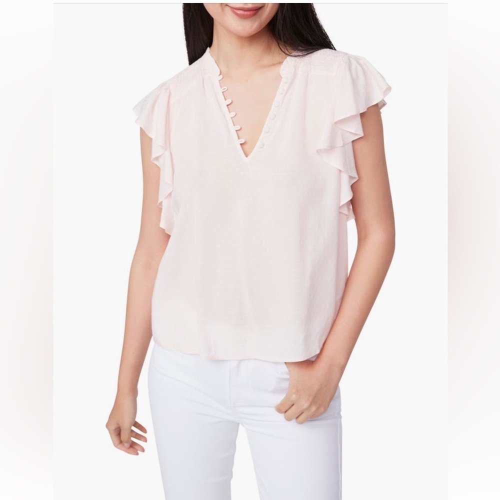 🌀PAIGE women’s Dewan V-Neck Blouse